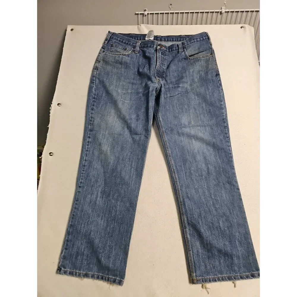 Carhartt Jeans‎ Mens 40x30 Relaxed Fit Blue